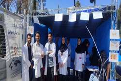 برپایی ایستگاه سلامت شنوایی توسط انجمن علمی دانشجویی شنوایی شناسی شیراز